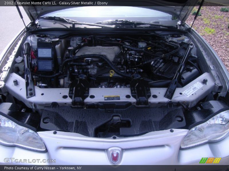 Galaxy Silver Metallic / Ebony 2002 Chevrolet Monte Carlo LS