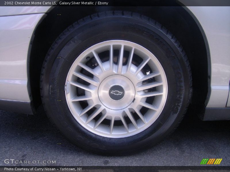 Galaxy Silver Metallic / Ebony 2002 Chevrolet Monte Carlo LS