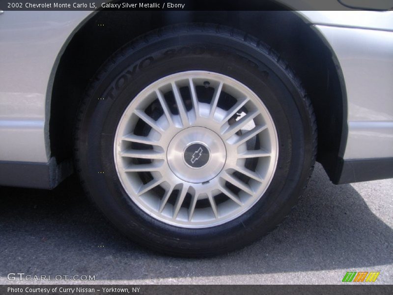 Galaxy Silver Metallic / Ebony 2002 Chevrolet Monte Carlo LS