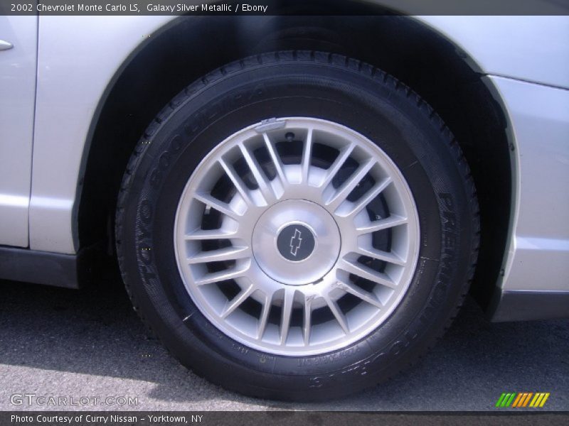 Galaxy Silver Metallic / Ebony 2002 Chevrolet Monte Carlo LS