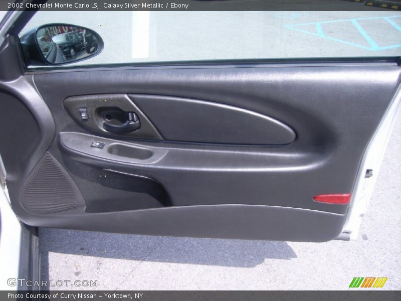 Galaxy Silver Metallic / Ebony 2002 Chevrolet Monte Carlo LS