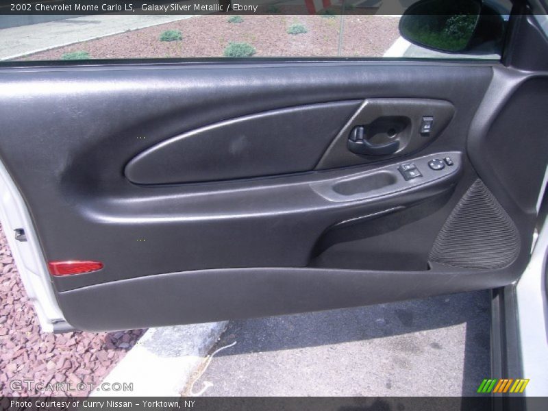 Galaxy Silver Metallic / Ebony 2002 Chevrolet Monte Carlo LS