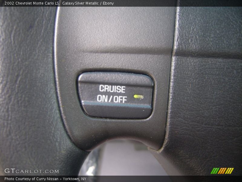Galaxy Silver Metallic / Ebony 2002 Chevrolet Monte Carlo LS