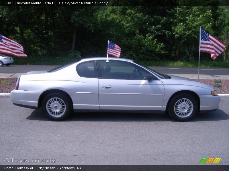 Galaxy Silver Metallic / Ebony 2002 Chevrolet Monte Carlo LS