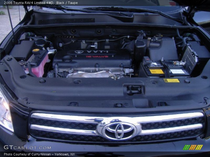Black / Taupe 2008 Toyota RAV4 Limited 4WD