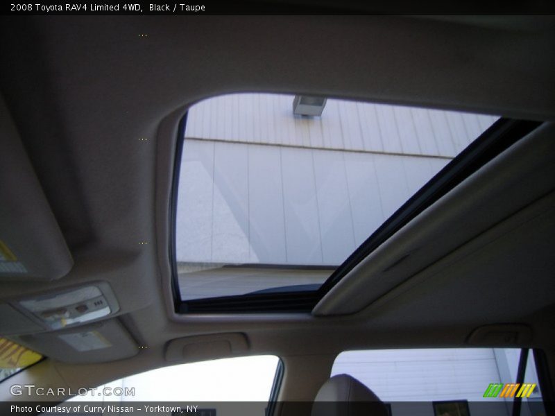Black / Taupe 2008 Toyota RAV4 Limited 4WD