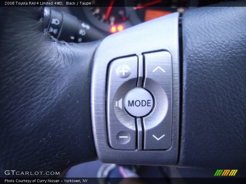 Black / Taupe 2008 Toyota RAV4 Limited 4WD