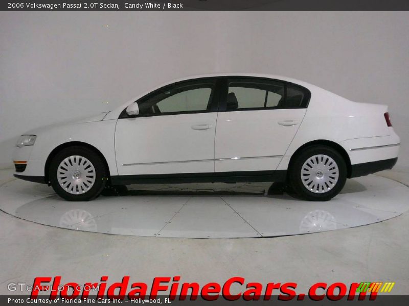 Candy White / Black 2006 Volkswagen Passat 2.0T Sedan