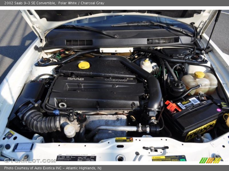  2002 9-3 SE Convertible Engine - 2.0 Liter Turbocharged DOHC 16V 4 Cylinder