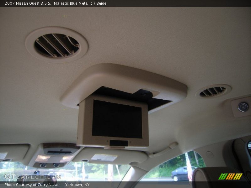 Majestic Blue Metallic / Beige 2007 Nissan Quest 3.5 S