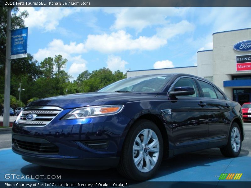 Kona Blue / Light Stone 2011 Ford Taurus SEL