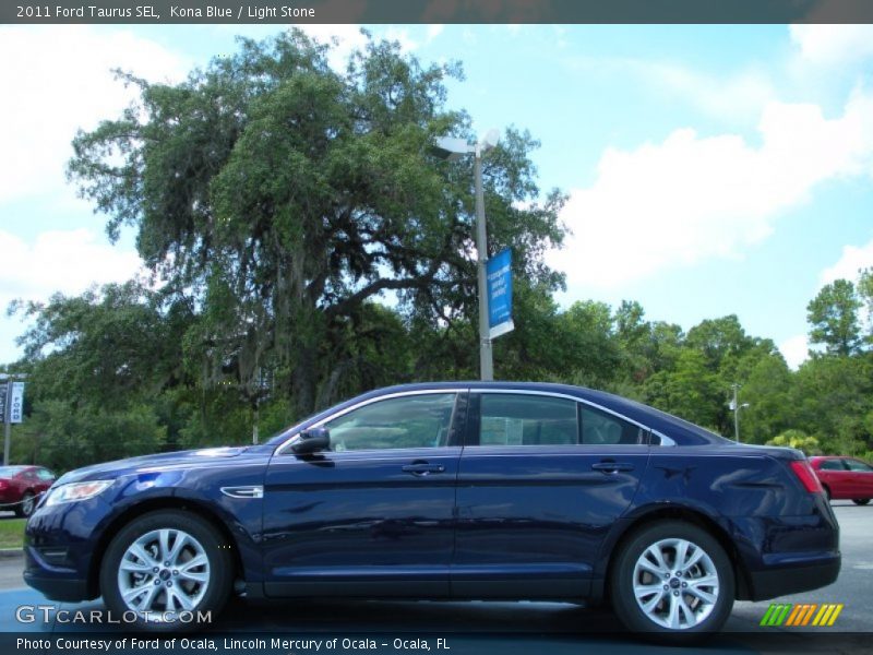 Kona Blue / Light Stone 2011 Ford Taurus SEL