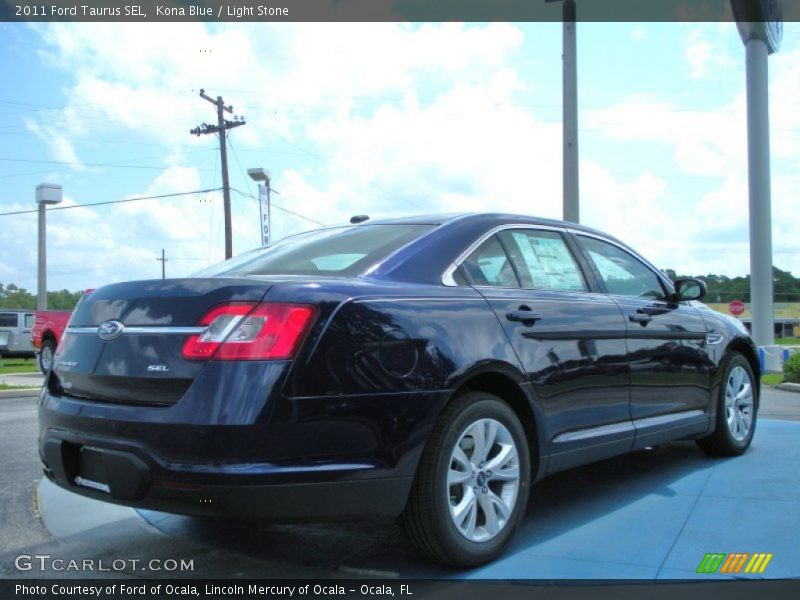 Kona Blue / Light Stone 2011 Ford Taurus SEL
