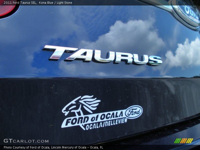 Kona Blue / Light Stone 2011 Ford Taurus SEL