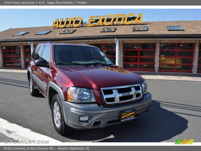 Napa Red Metallic / Pewter 2004 Isuzu Ascender S 4x4