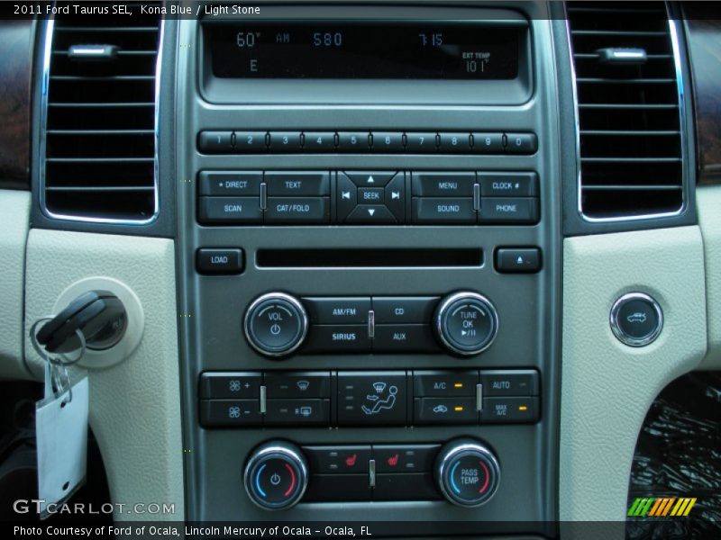 Kona Blue / Light Stone 2011 Ford Taurus SEL