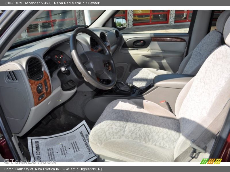  2004 Ascender S 4x4 Pewter Interior