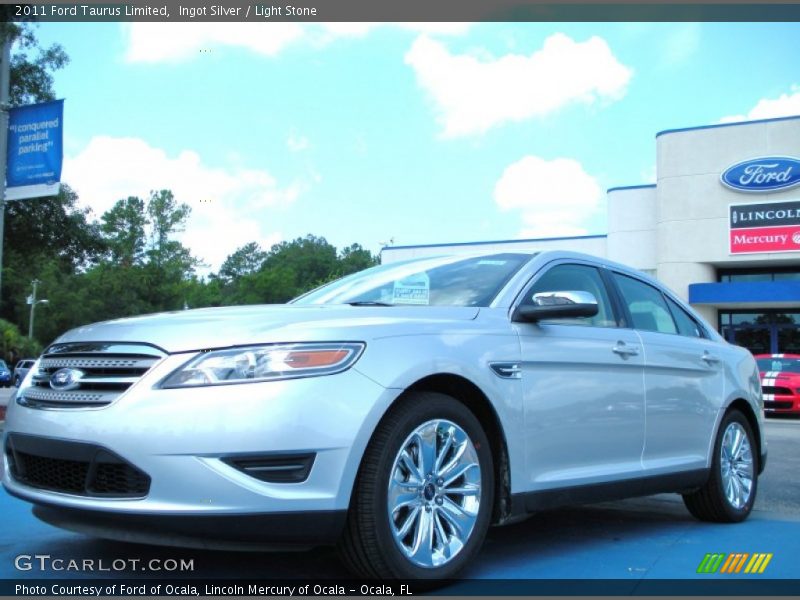 Ingot Silver / Light Stone 2011 Ford Taurus Limited