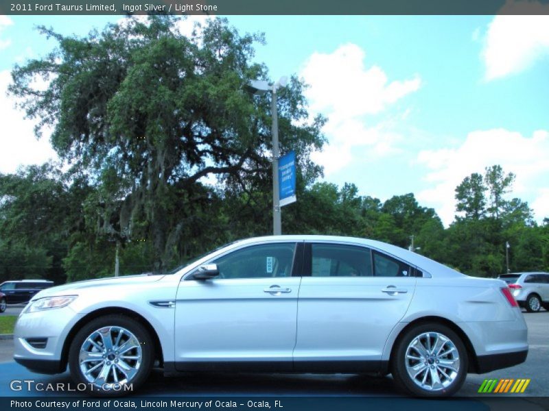 Ingot Silver / Light Stone 2011 Ford Taurus Limited