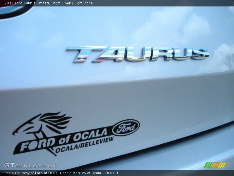 Ingot Silver / Light Stone 2011 Ford Taurus Limited