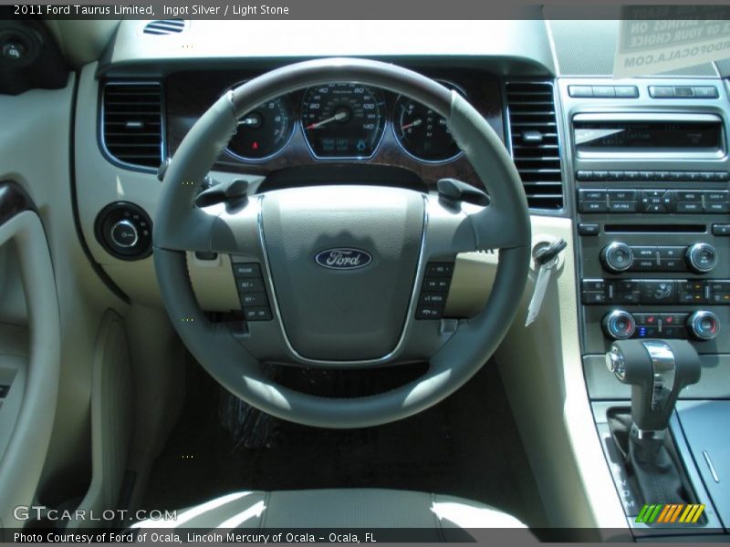 Ingot Silver / Light Stone 2011 Ford Taurus Limited