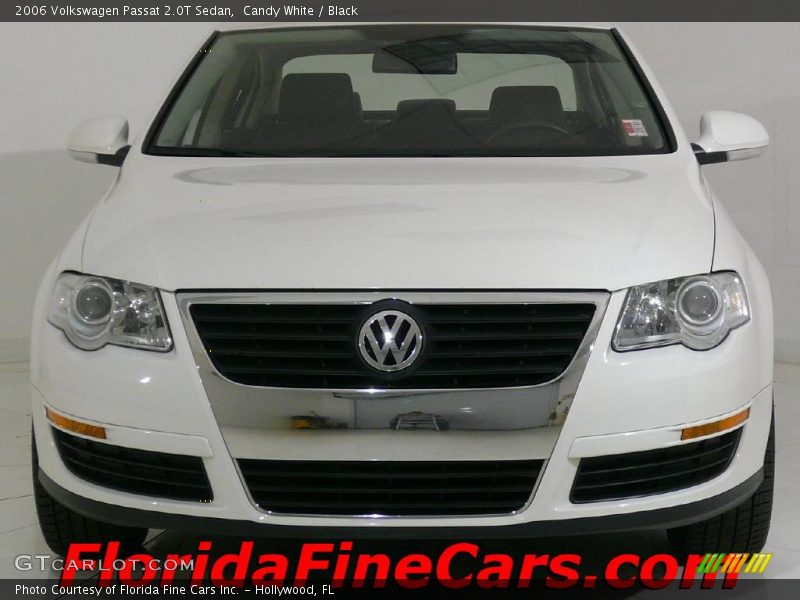 Candy White / Black 2006 Volkswagen Passat 2.0T Sedan