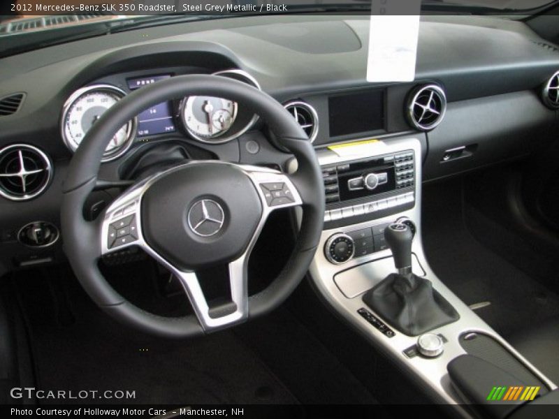  2012 SLK 350 Roadster Black Interior