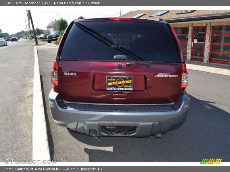 Napa Red Metallic / Pewter 2004 Isuzu Ascender S 4x4