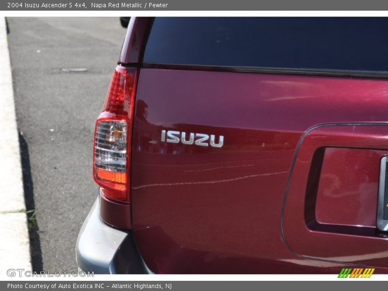 Napa Red Metallic / Pewter 2004 Isuzu Ascender S 4x4