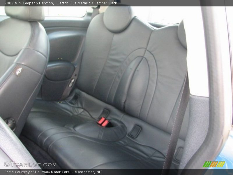 Electric Blue Metallic / Panther Black 2003 Mini Cooper S Hardtop
