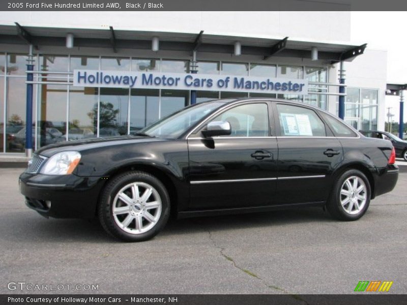 Black / Black 2005 Ford Five Hundred Limited AWD
