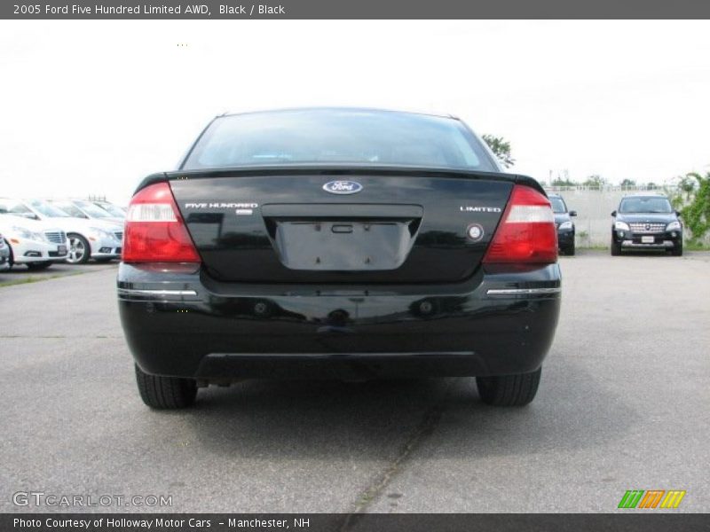 Black / Black 2005 Ford Five Hundred Limited AWD