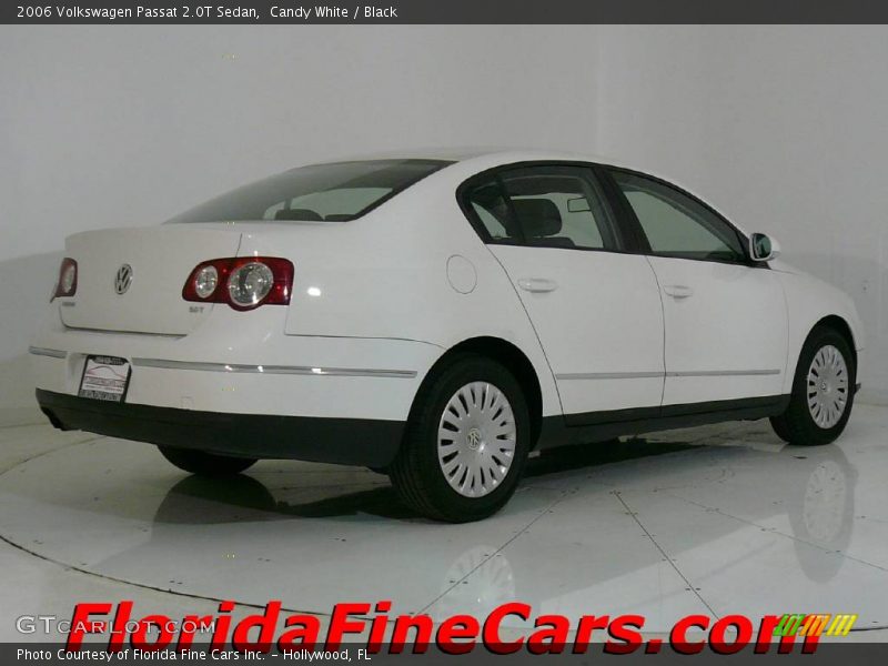 Candy White / Black 2006 Volkswagen Passat 2.0T Sedan