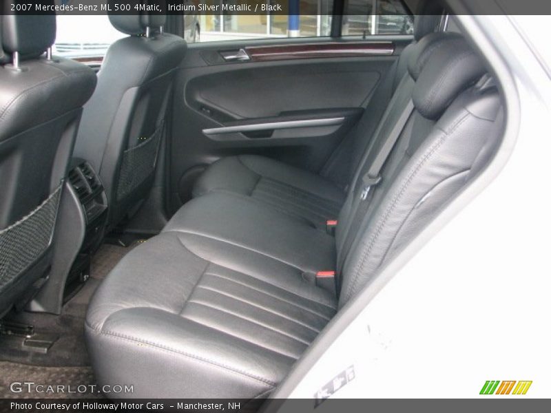 Iridium Silver Metallic / Black 2007 Mercedes-Benz ML 500 4Matic