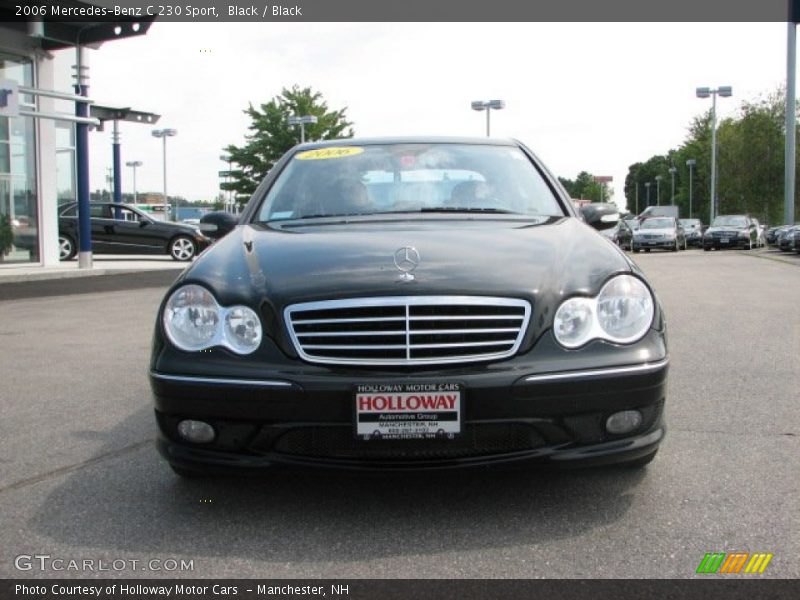 Black / Black 2006 Mercedes-Benz C 230 Sport