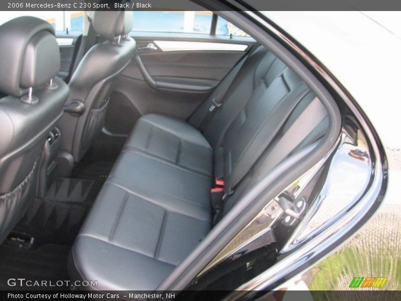 Black / Black 2006 Mercedes-Benz C 230 Sport