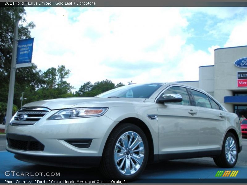 Gold Leaf / Light Stone 2011 Ford Taurus Limited