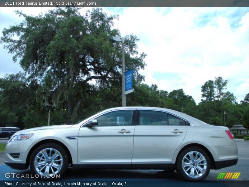 Gold Leaf / Light Stone 2011 Ford Taurus Limited