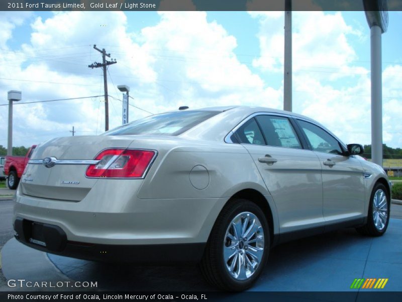Gold Leaf / Light Stone 2011 Ford Taurus Limited