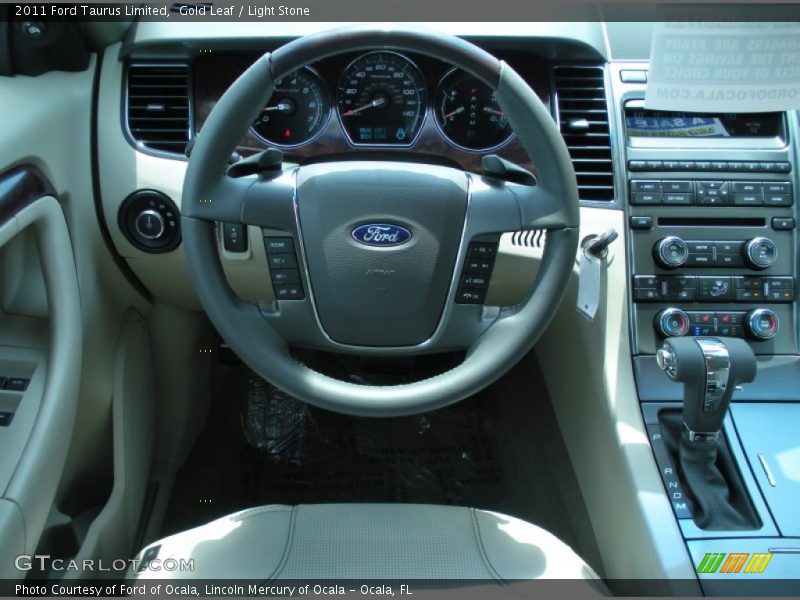 Gold Leaf / Light Stone 2011 Ford Taurus Limited