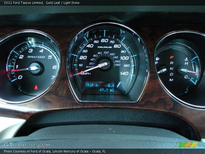 Gold Leaf / Light Stone 2011 Ford Taurus Limited