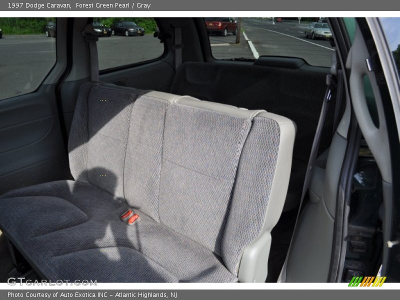 Forest Green Pearl / Gray 1997 Dodge Caravan