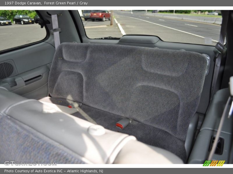 Forest Green Pearl / Gray 1997 Dodge Caravan