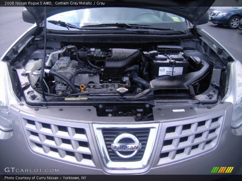 Gotham Gray Metallic / Gray 2008 Nissan Rogue S AWD