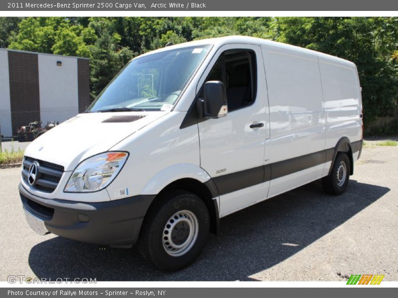 Front 3/4 View of 2011 Sprinter 2500 Cargo Van