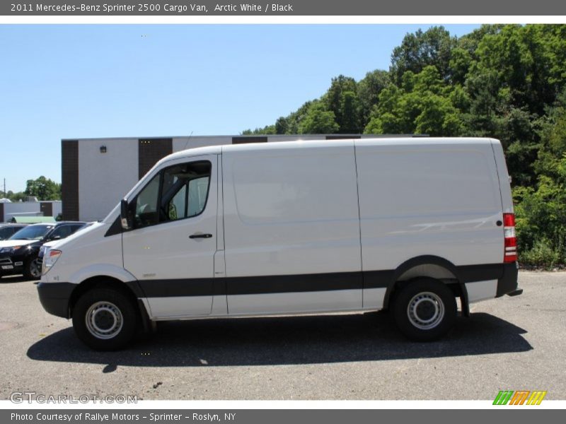 Arctic White / Black 2011 Mercedes-Benz Sprinter 2500 Cargo Van
