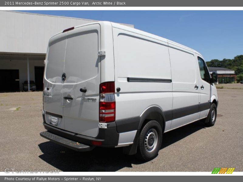 Arctic White / Black 2011 Mercedes-Benz Sprinter 2500 Cargo Van