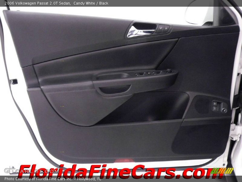 Candy White / Black 2006 Volkswagen Passat 2.0T Sedan
