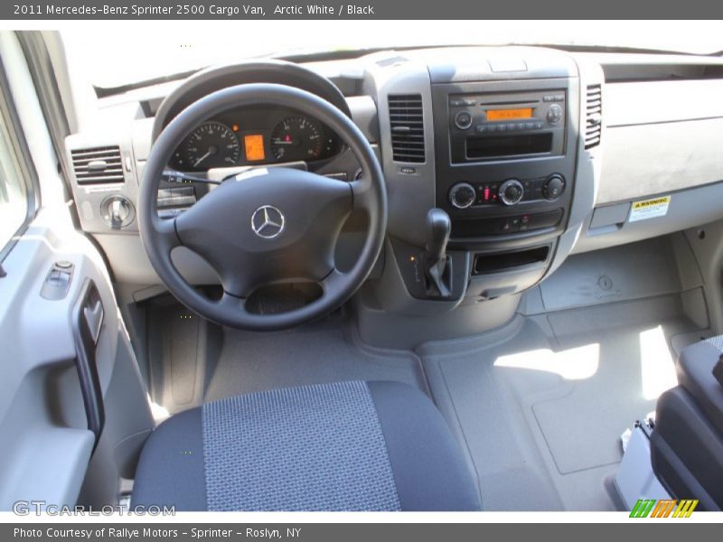  2011 Sprinter 2500 Cargo Van Black Interior