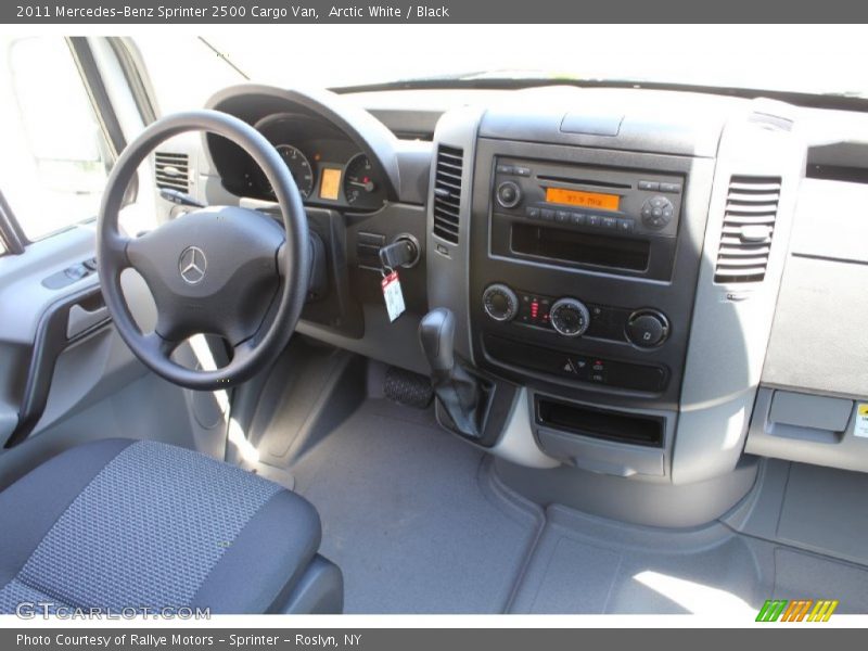 2011 Sprinter 2500 Cargo Van Black Interior